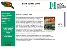Tablet Screenshot of braintumor2006.glia.mdc-berlin.de